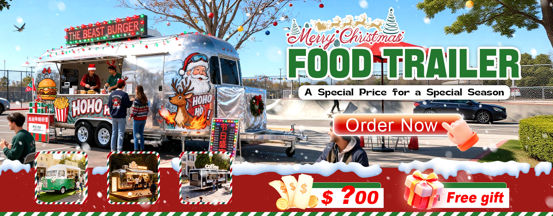 Pengeluar Treler Makanan