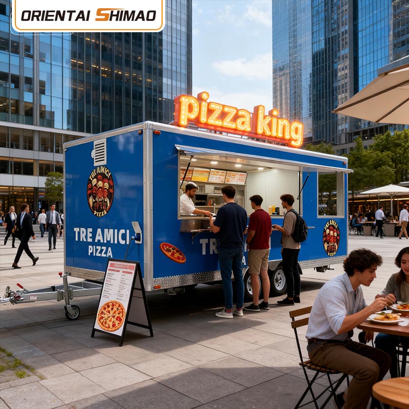 Treler Lori Makanan BBQ