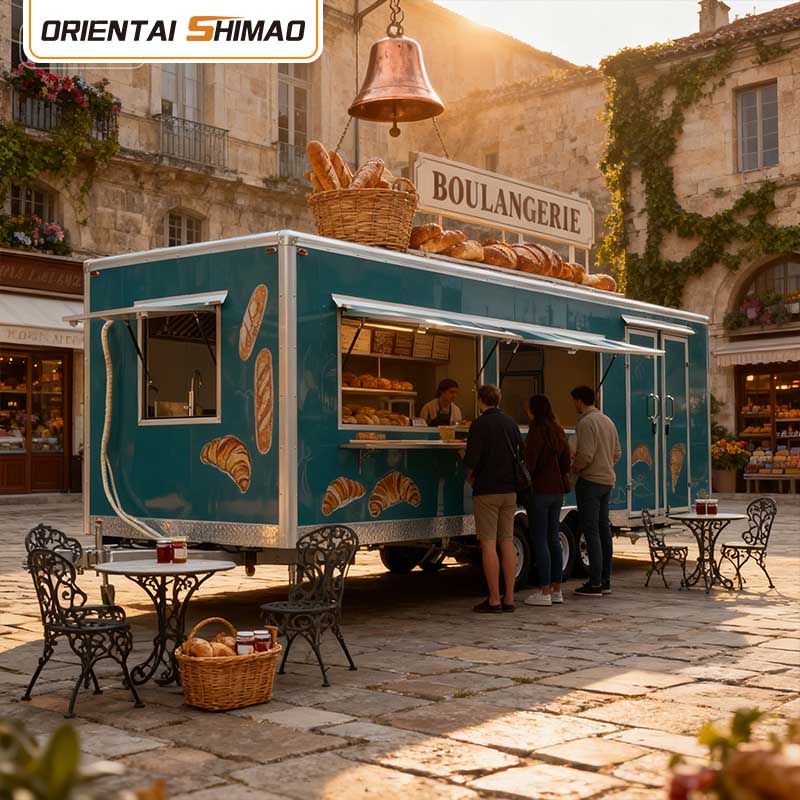 Treler dapur mudah alih persegi